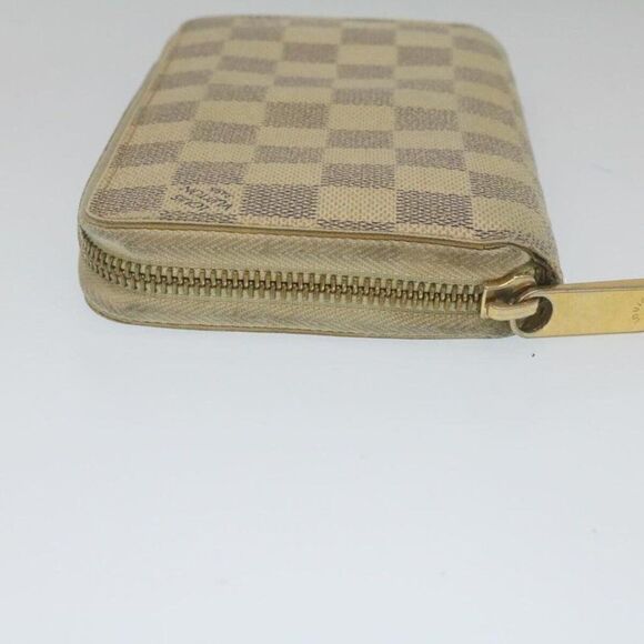 LOUIS VUITTON Damier Azur Zippy Wallet Long Wallet - Picture 5 of 12